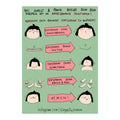 Postkarte - Angst & Panik