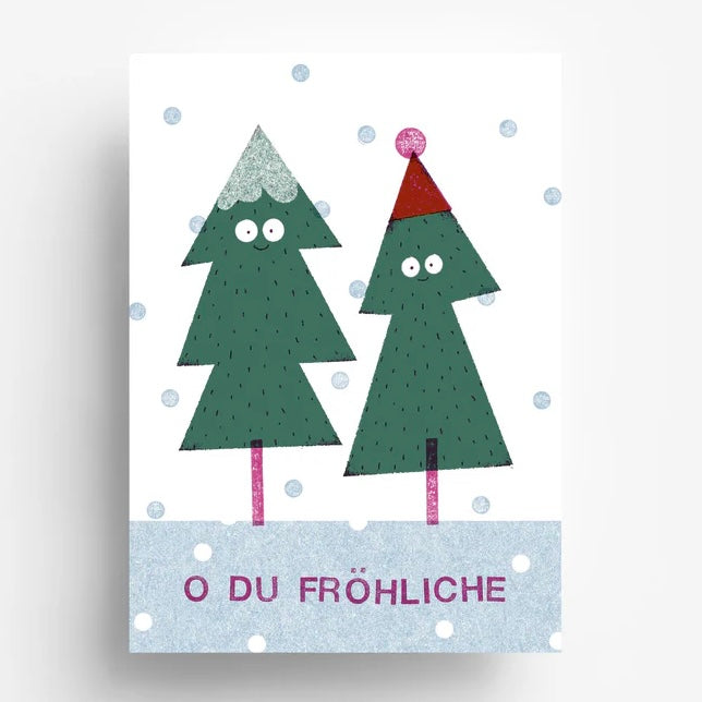 Postkarte - O Du Fröhliche