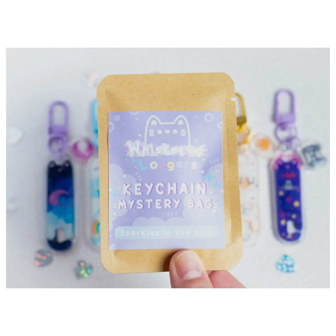 Schlüsselanhänger - Blind Bag - Long Edition Lila