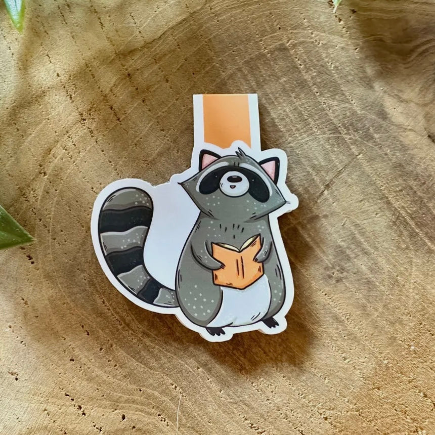 Magnetisches Lesezeichen - Waschbär