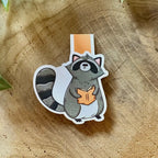 Magnetisches Lesezeichen - Waschbär