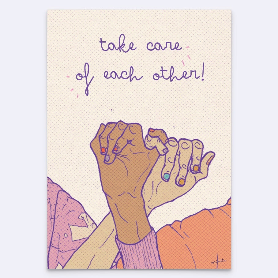 A5 Print - Take Care Of Eachother