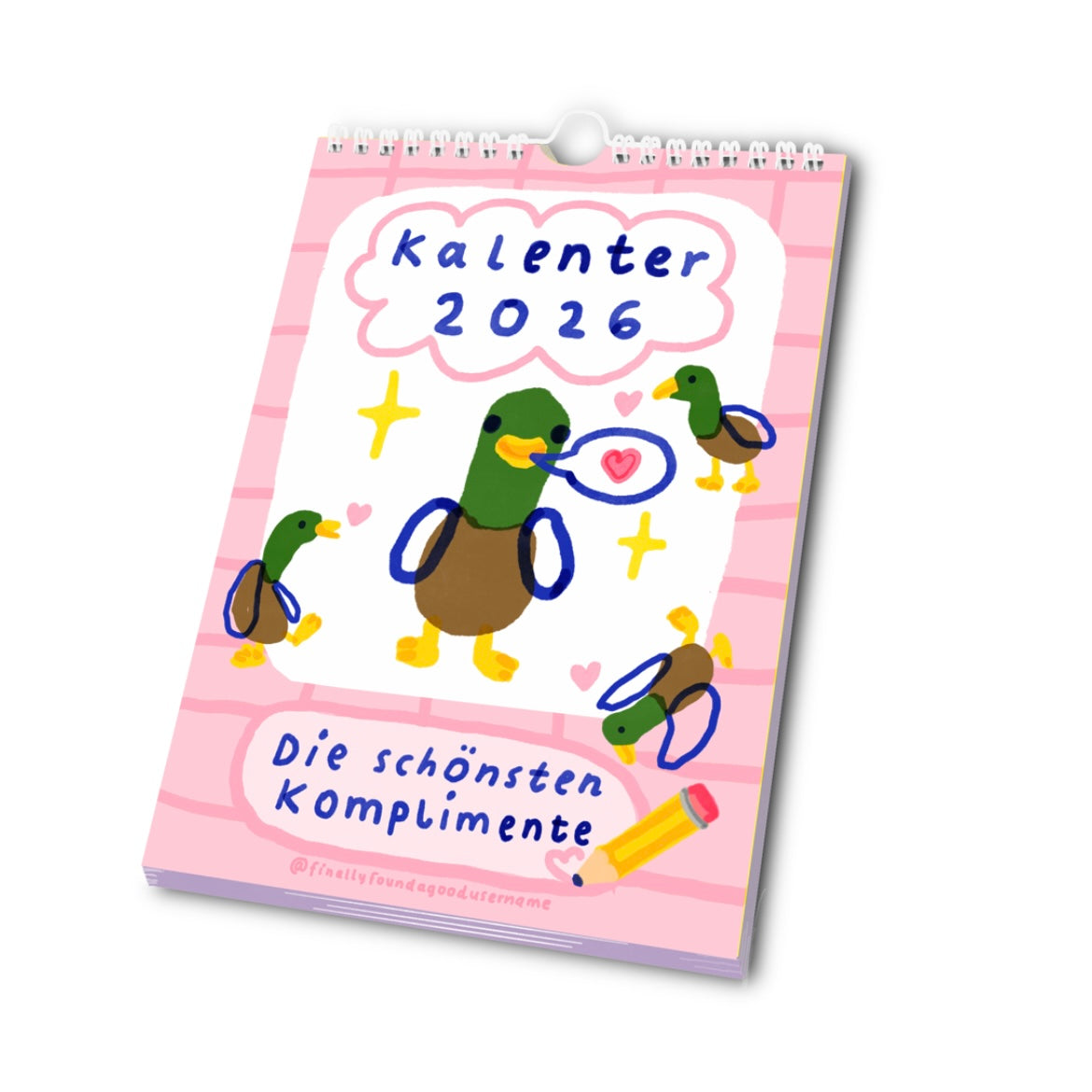 2026 Kalenter - Die schönsten KomplimEnte