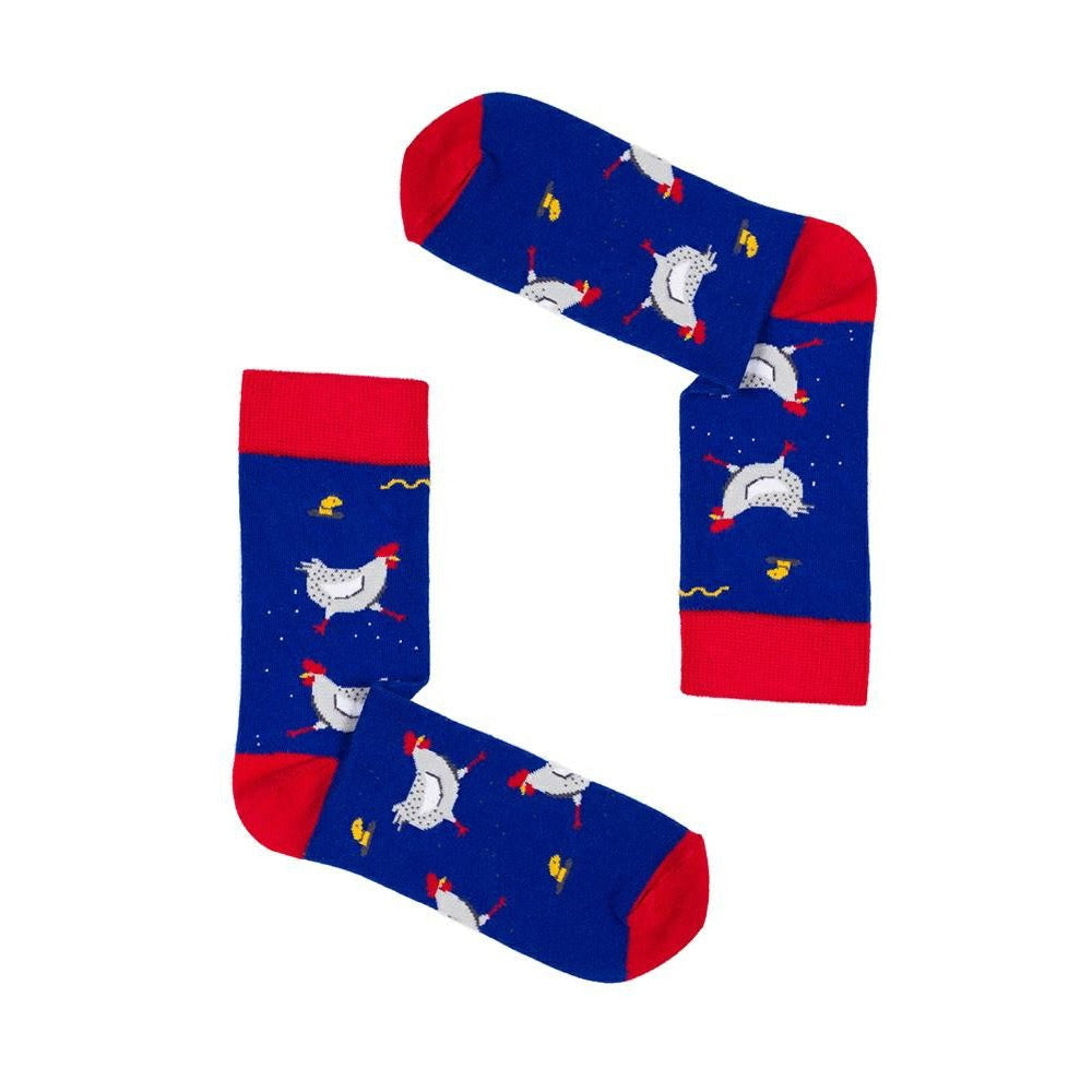 Socken - Hühner