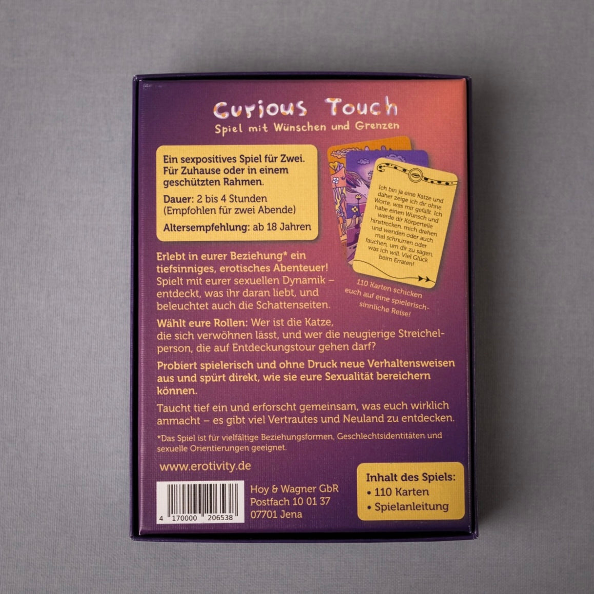 Curious Touch - Spiel mit Wünschen und Grenzen