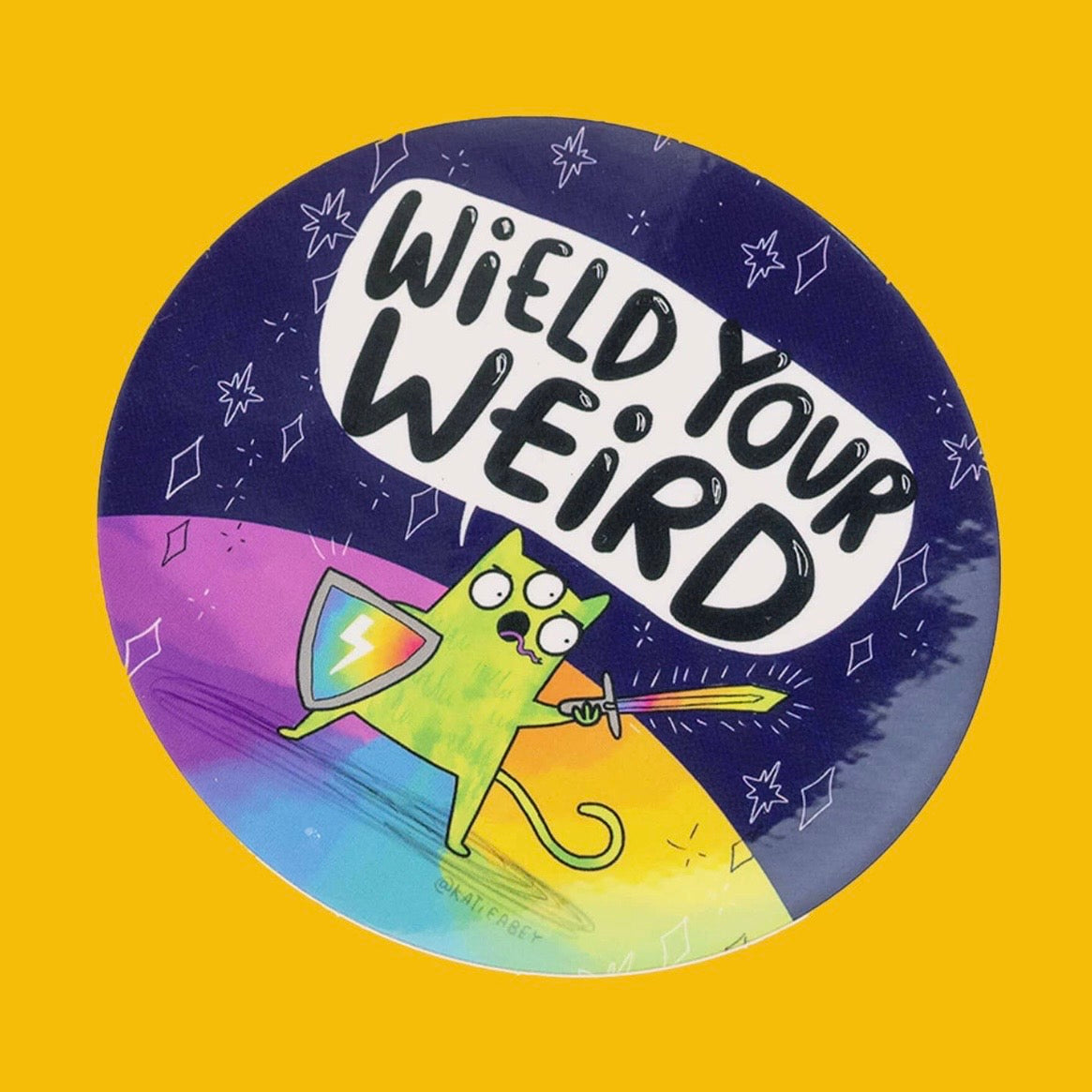 Sticker - Wield Your Weird