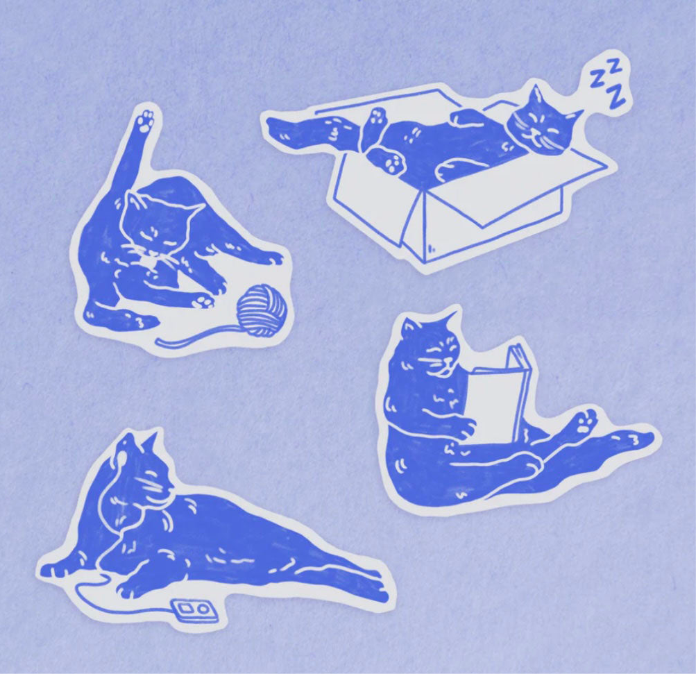 Sticker - Katzen