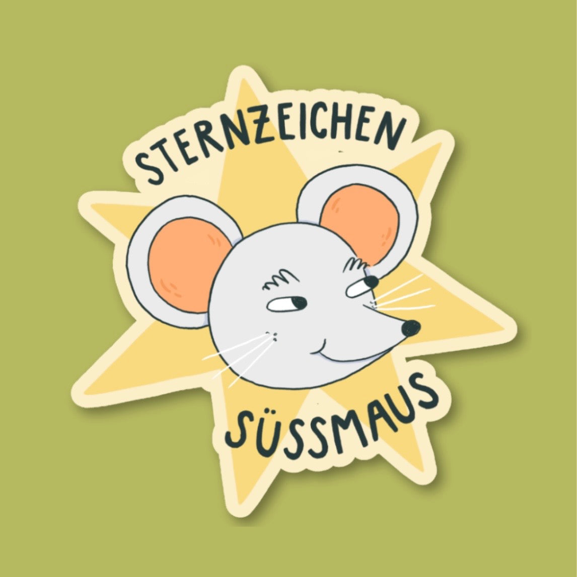 Sticker - Sternzeichen Süssmaus