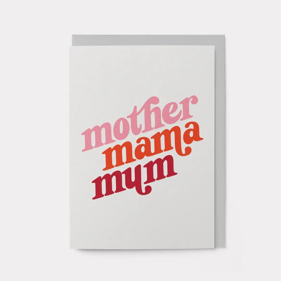 Grußkarte - Mother Mama Mum