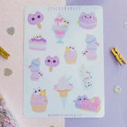 Stickerbogen - Sweets