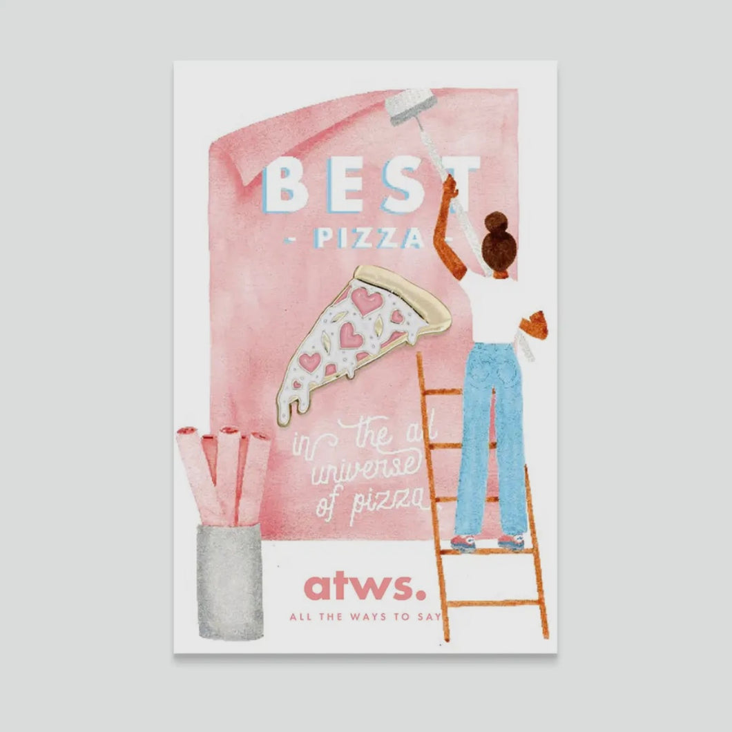 Pin - Heart Pizza