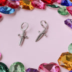 Ohrringe - Dagger (Gold/Silber)