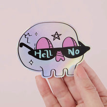 Sticker - Hell No (holographisch)