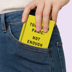 Mini Notizbuch - Too Much Panic, Not Enough Disco