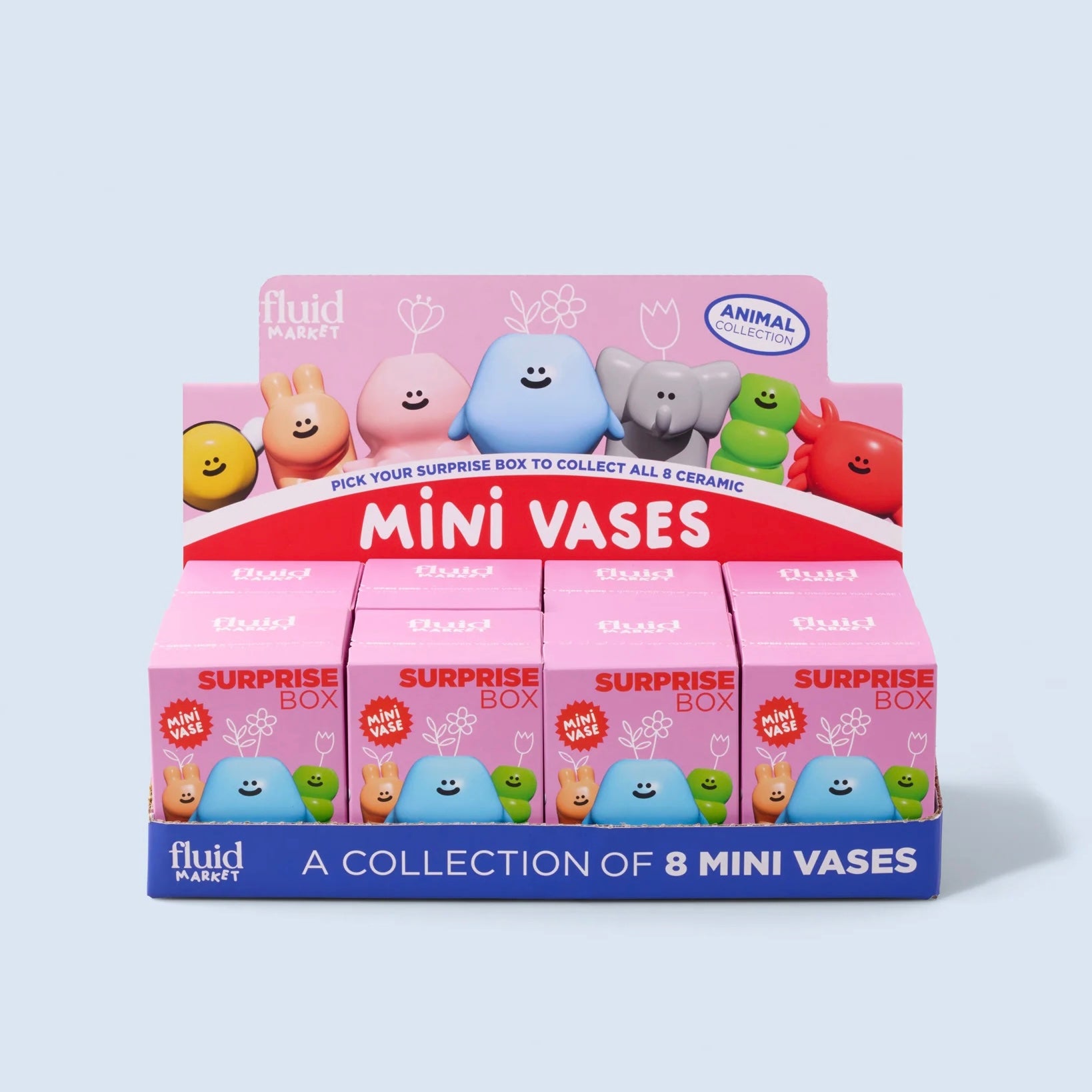 Mini Vase Blind Box - Animals