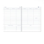 2027 Planer A6 - Rosa Rot