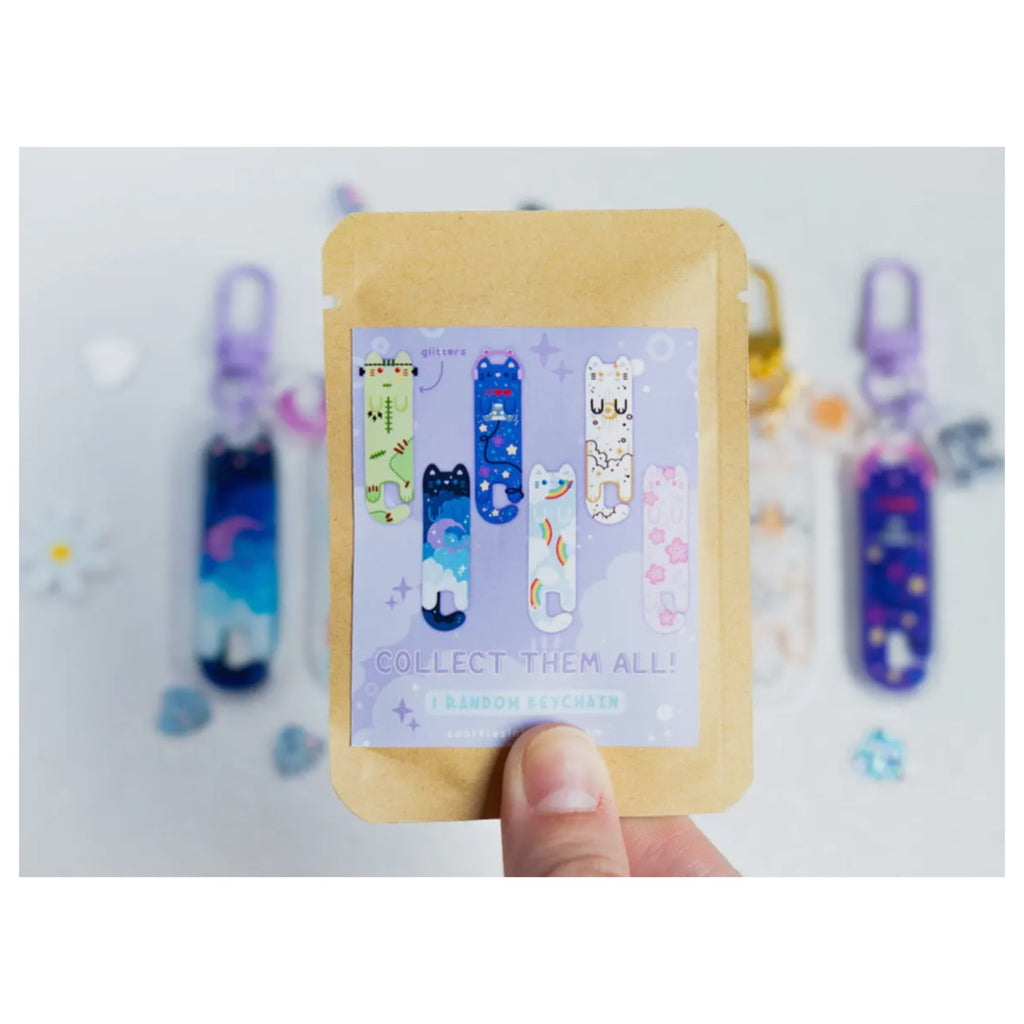 Schlüsselanhänger - Blind Bag - Long Edition Lila