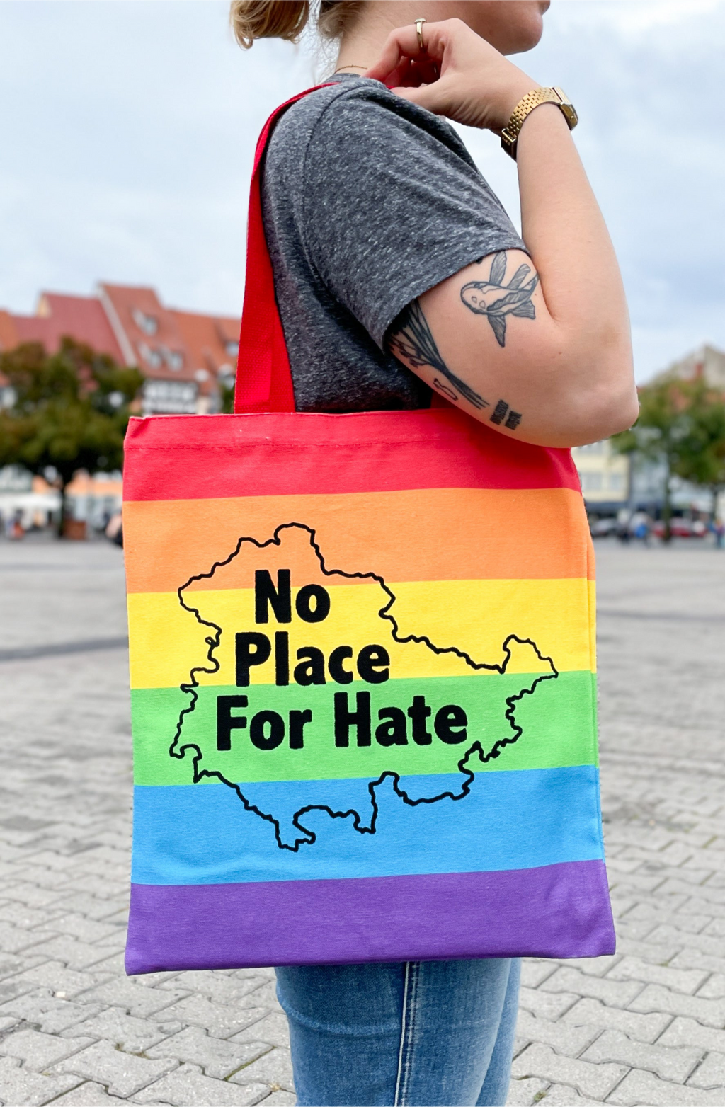 Stoffbeutel - No Place For Hate (CSD Limited Edition)
