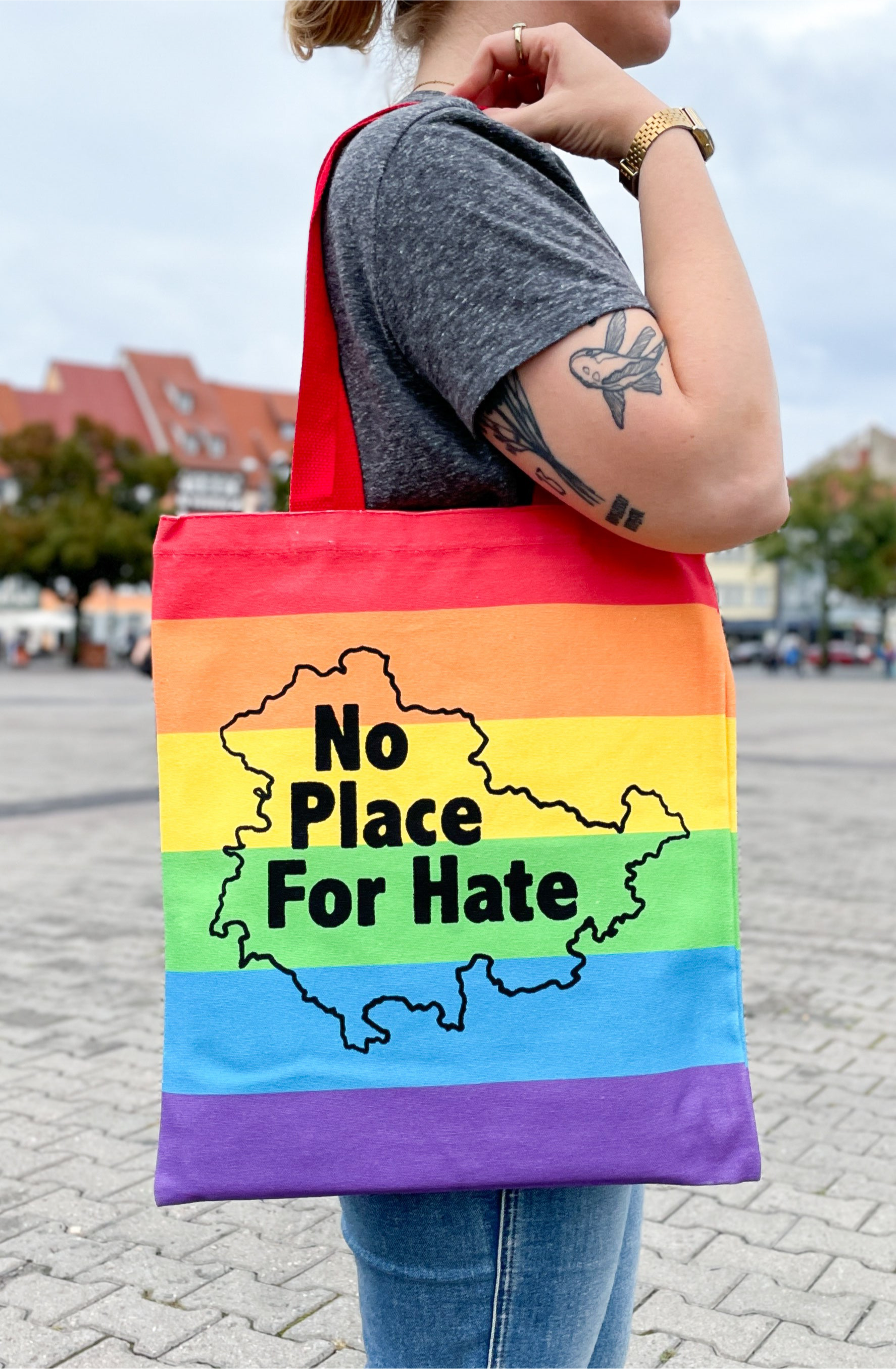Stoffbeutel - No Place For Hate (CSD Limited Edition)