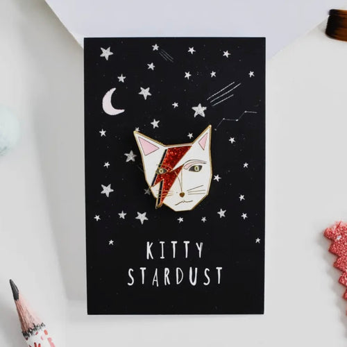Kitty Stardust Katzen Pin