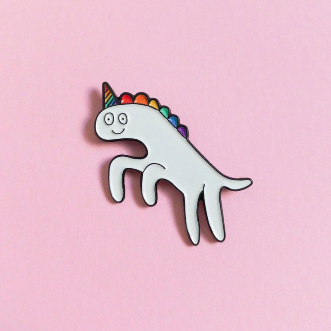 Heckin' Unicorn Pin