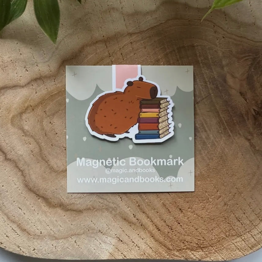 Magnetisches Lesezeichen - Capybara