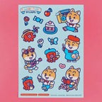 Stickerbogen - Shiba Characters