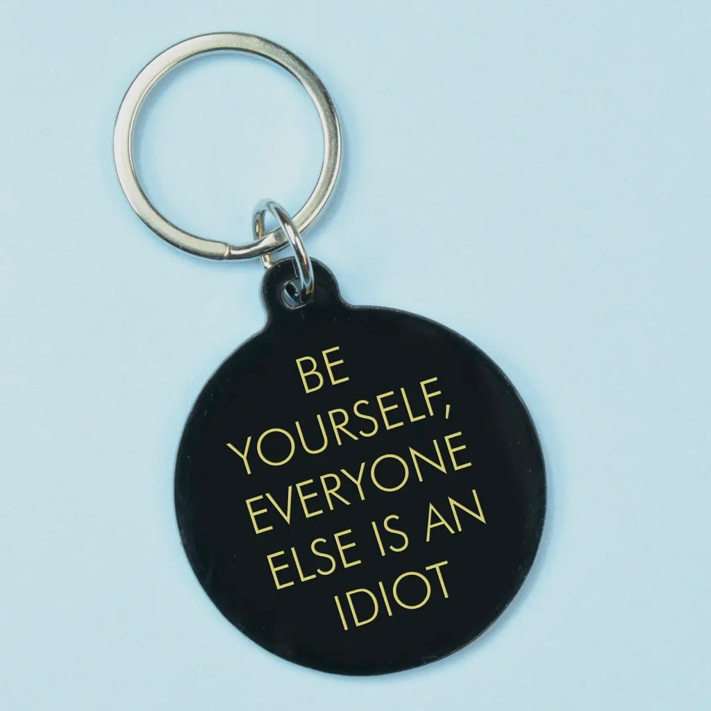 Slogan Schlüsselanhänger