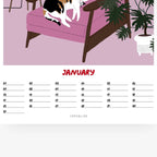 Wandkalender (undatiert) - Cats
