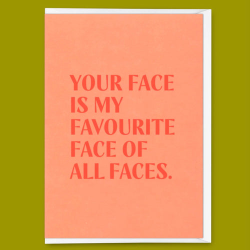 Grußkarte - Favourite Face