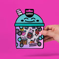 Stickerbogen - Bubble Tea