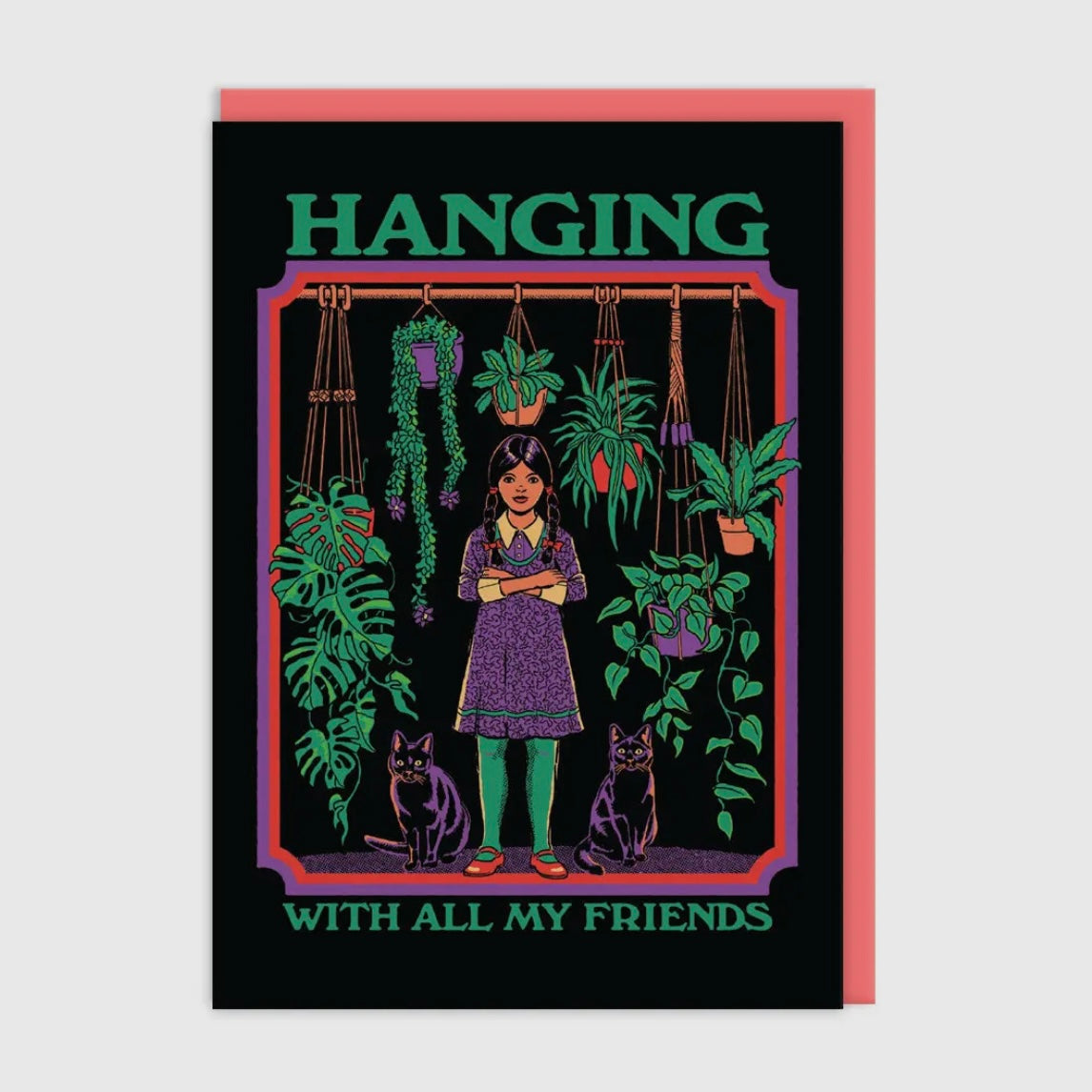 Grußkarte - Hanging with my friends