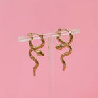 Ohrringe - Twisted Snake Dangles