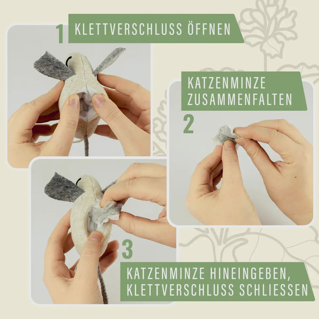 Katzenspielzeug mit Katzenminze