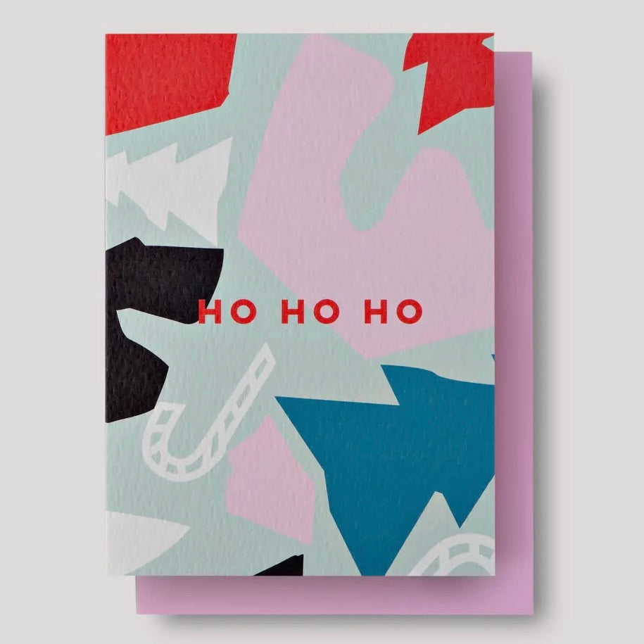 Grußkarte - Ho Ho Ho