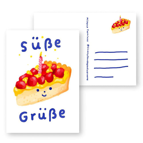 Postkarte - Süße Grüße