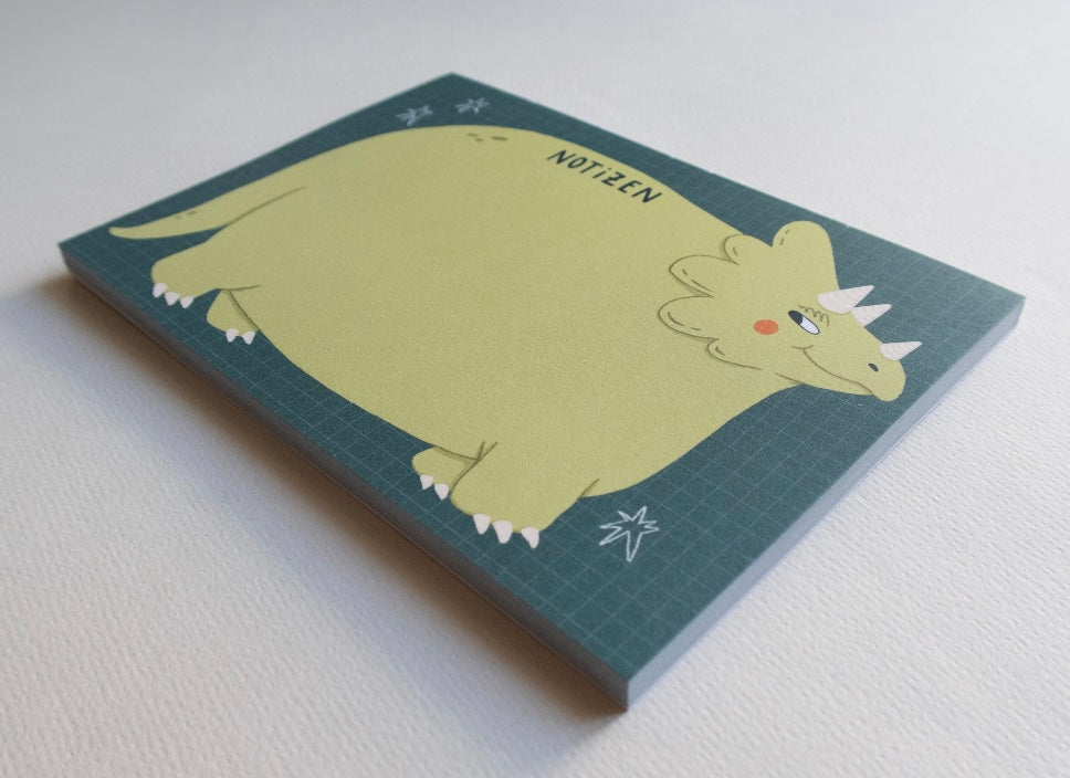 Notizblock - Dino Notizen