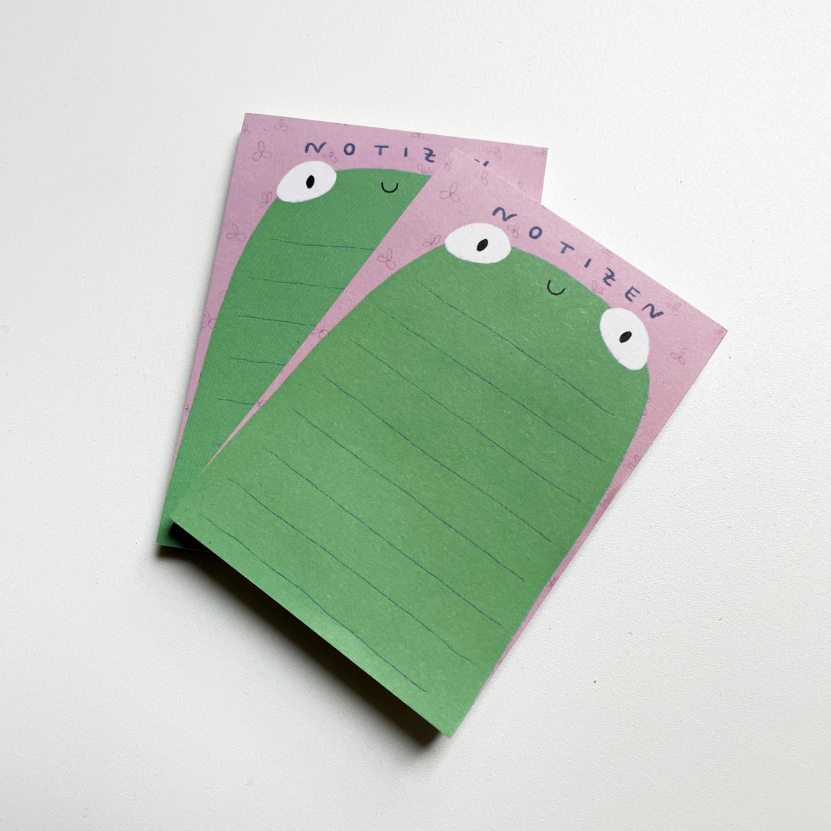 Notizblock A7 - Froggo