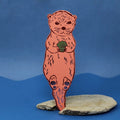 Lesezeichen - Otter