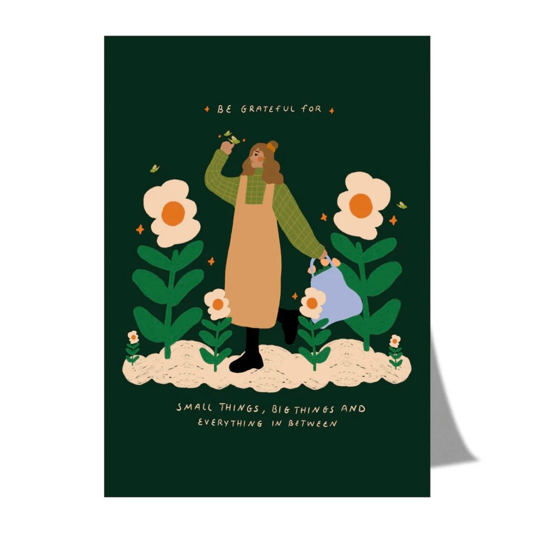 Postkarte - Be Grateful