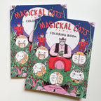 Ausmalbuch - Magickal Cats Tarot