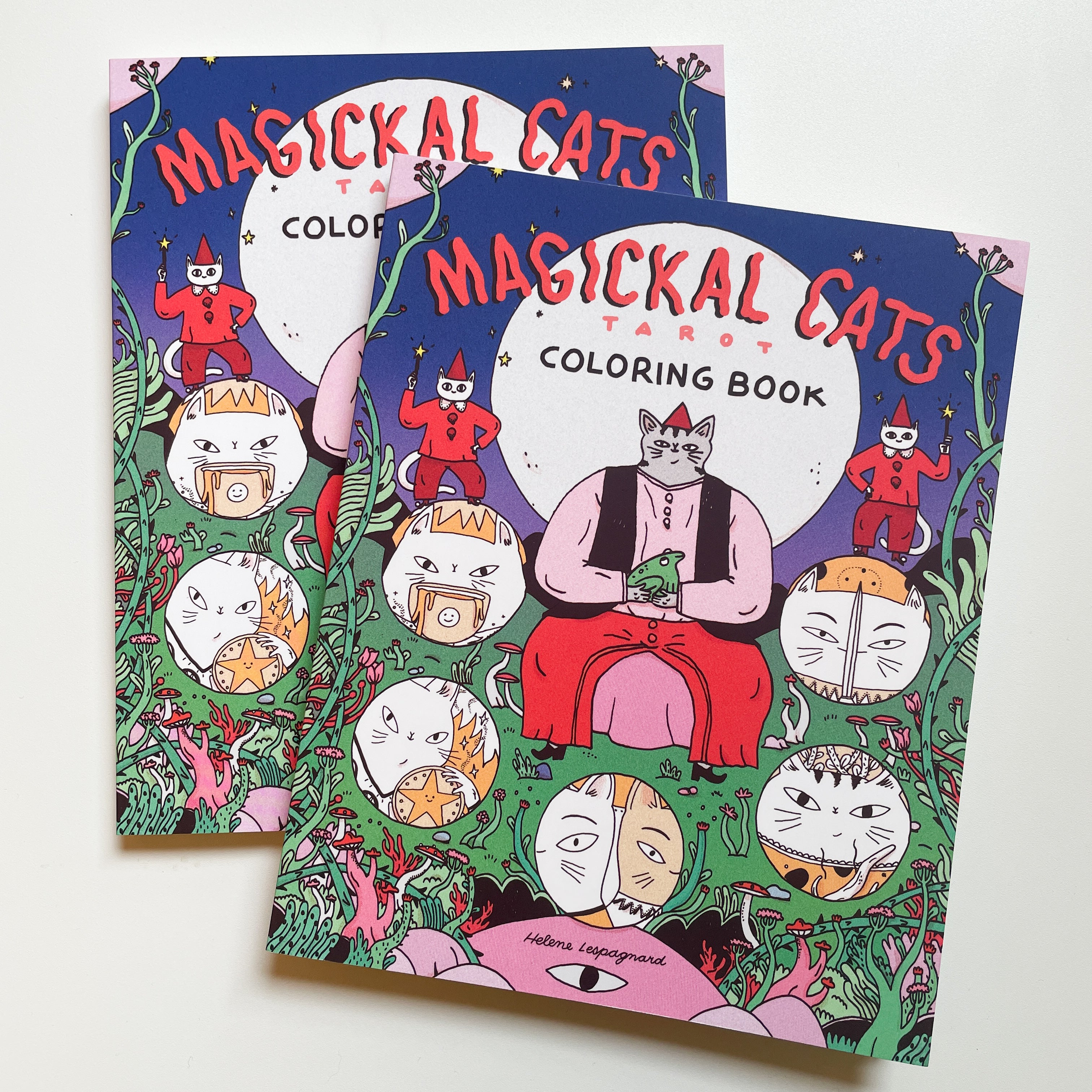 Ausmalbuch - Magickal Cats Tarot