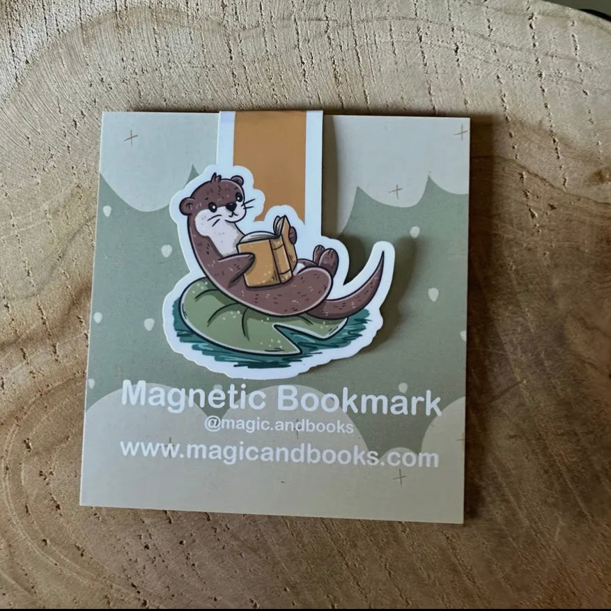 Magnetisches Lesezeichen - Otter