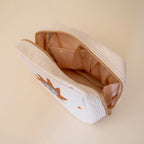 Besticke Cordtasche M - Beige