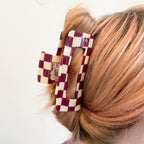 Haarspange - Checkerboard