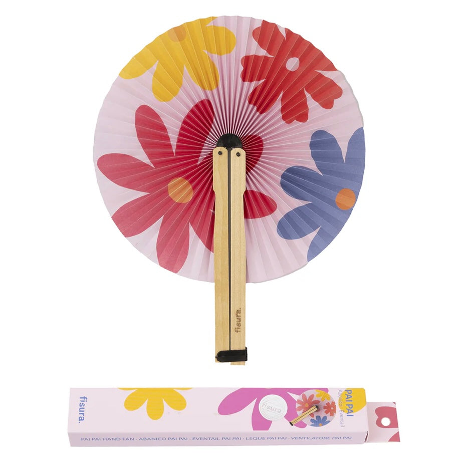 Pai Pai Fächer - Blumen