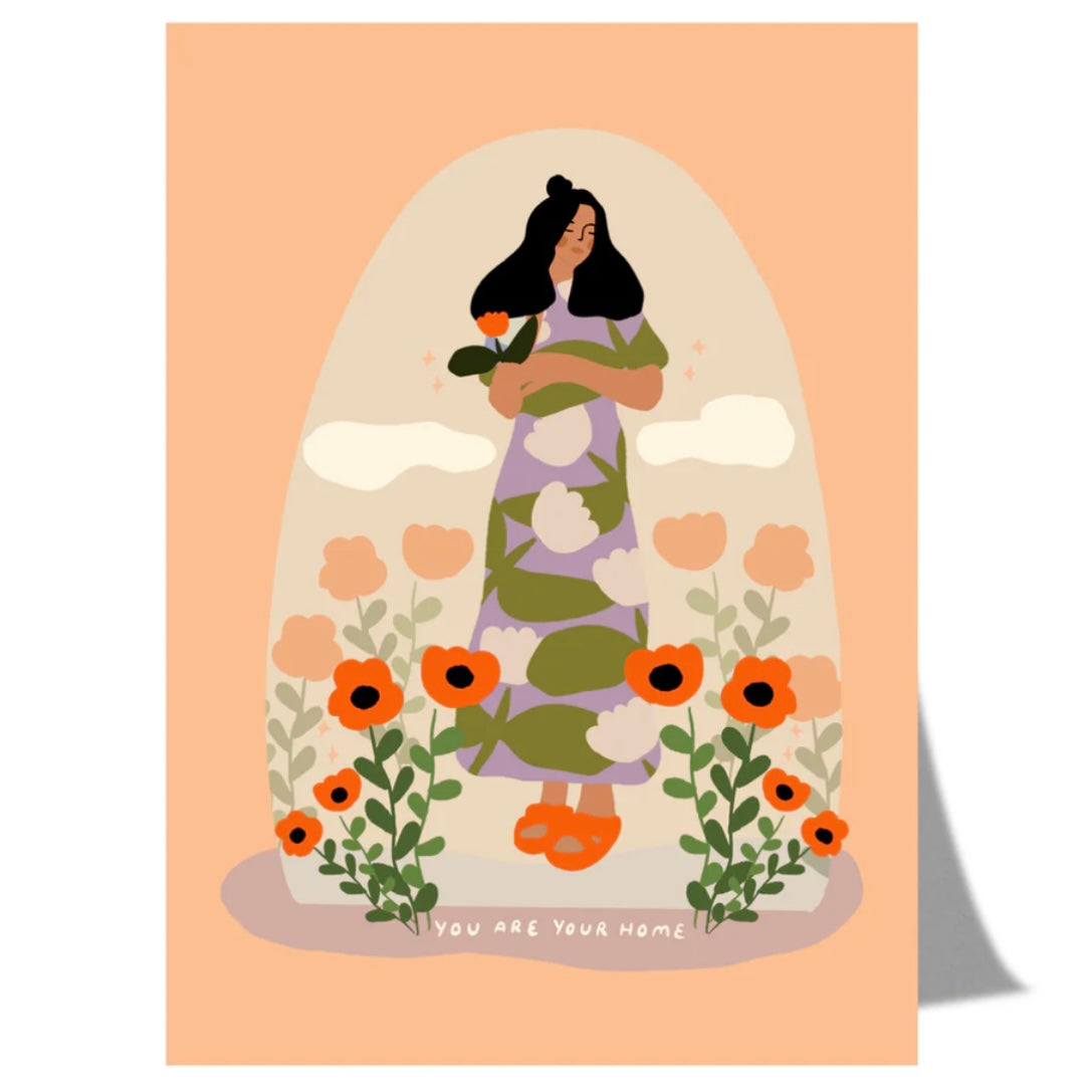 Postkarte - You are your Home