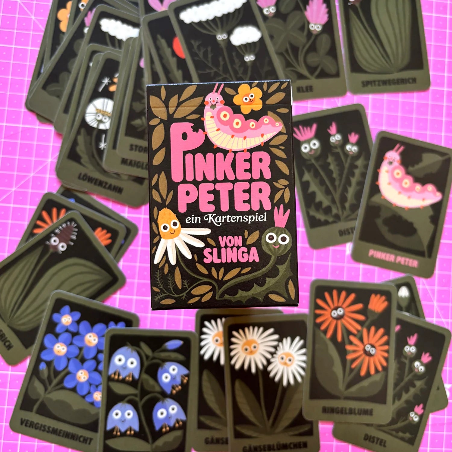 Kartenspiel - Pinker Peter