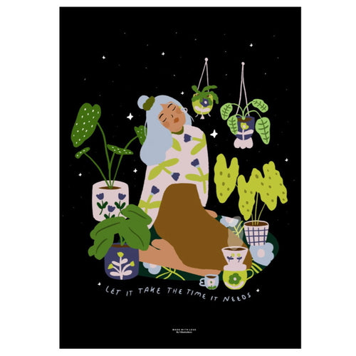 A4 Print - Let It Take Time
