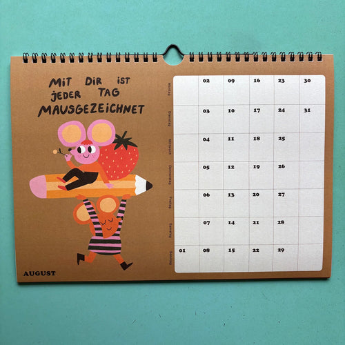 2027 Wandkalender - Der Mausigste Kalender